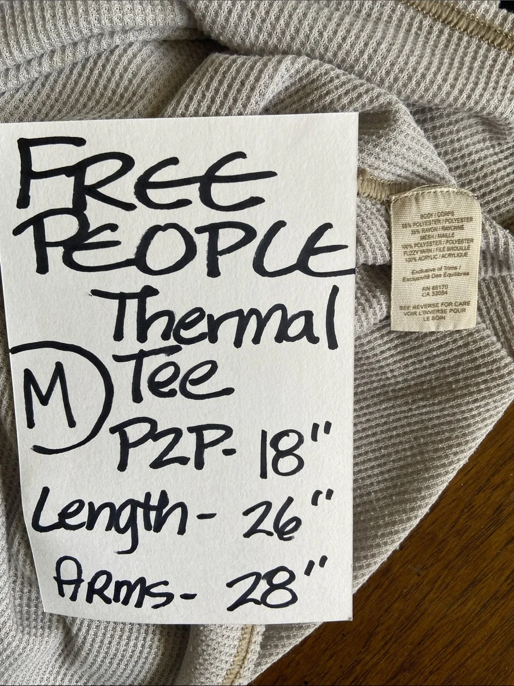 Free People light gray